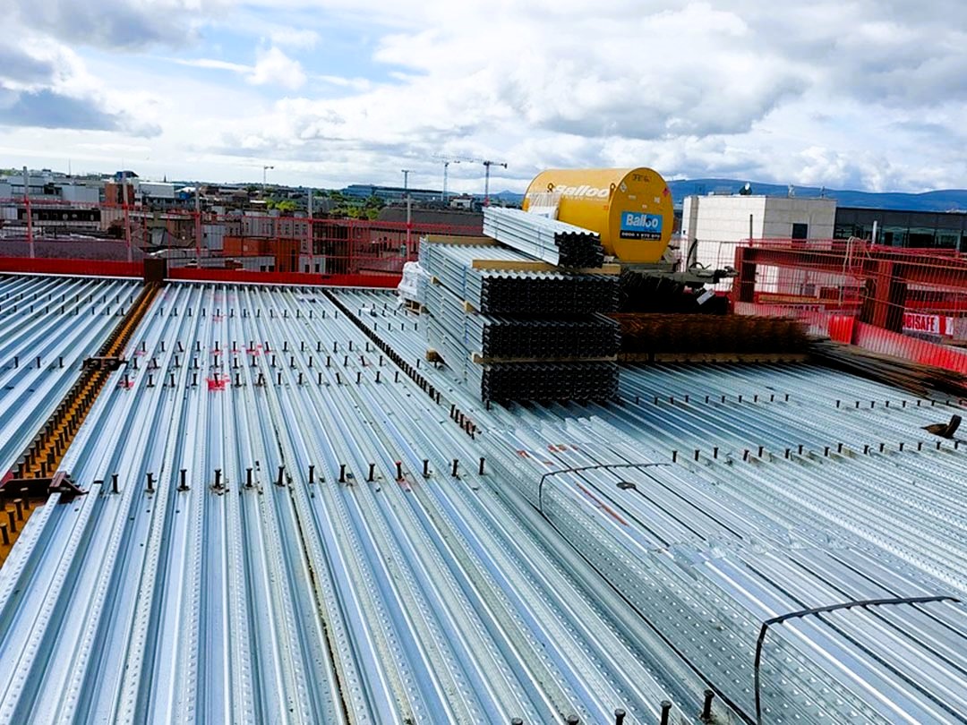 Chancery Hotel Dublin - Under Construction By Struct Steel Engineering