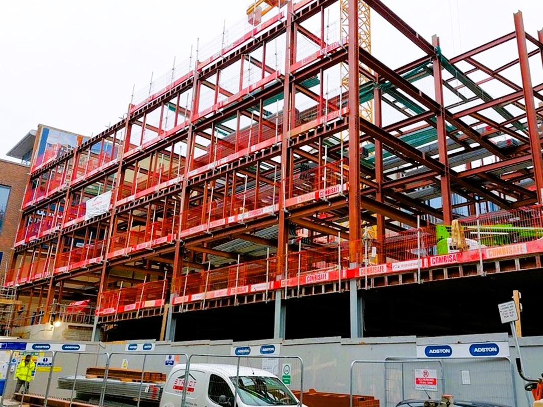 Chancery Hotel Dublin - Under Construction By Struct Steel Engineering