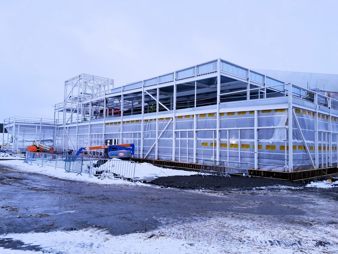 Data Centre Norway - Under Construction By Struct Steel Engineering