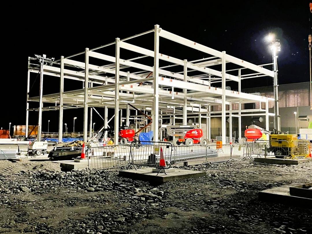 Data Centre Norway - Under Construction By Struct Steel Engineering