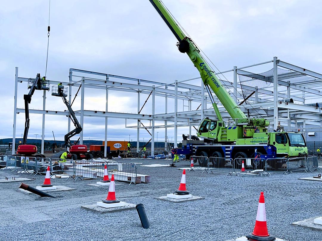 Data Centre Norway - Under construction by SSE