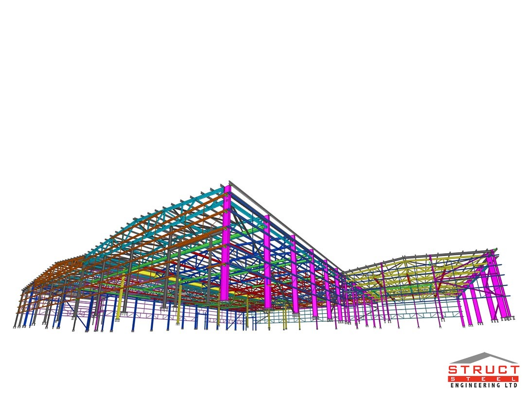 hyster - under construction by structural steel engineering