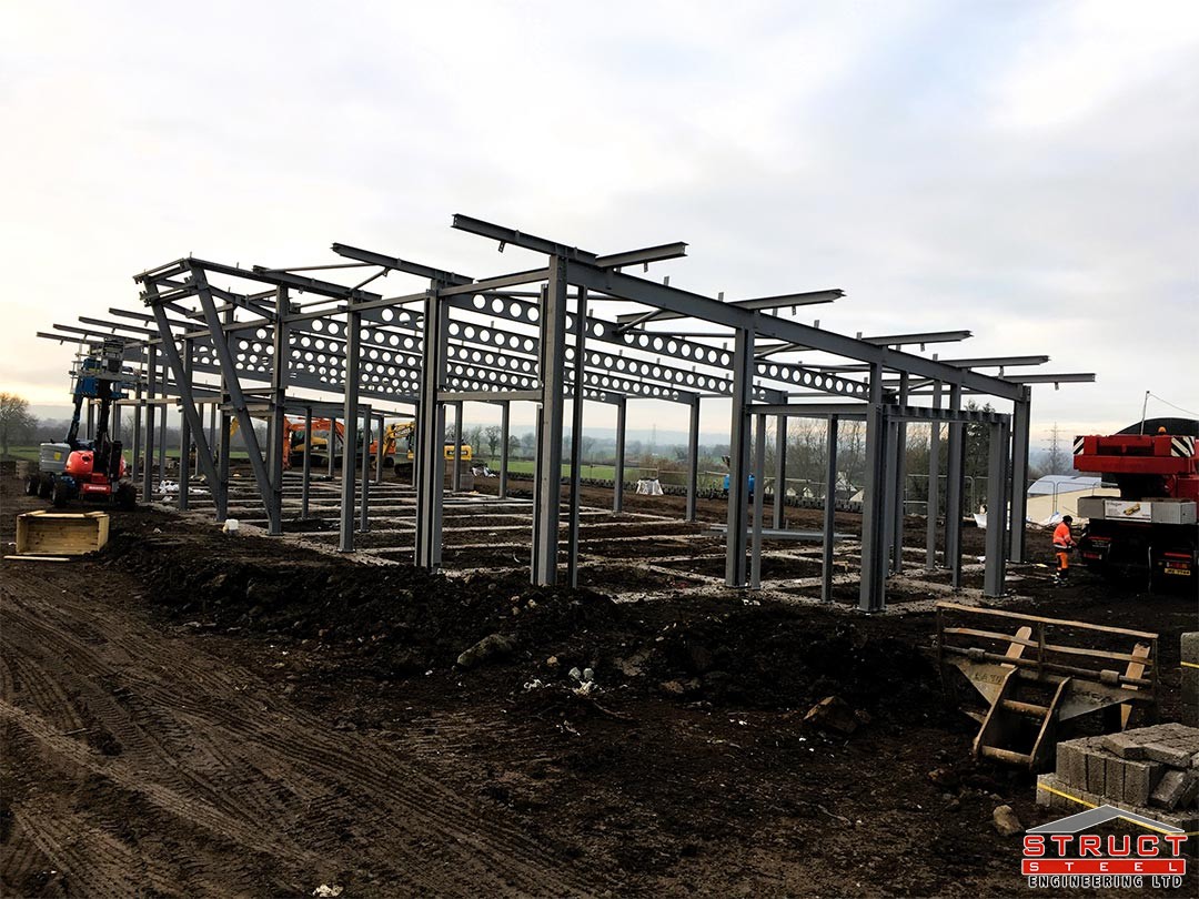 retail store - under construction by structsteel engineering