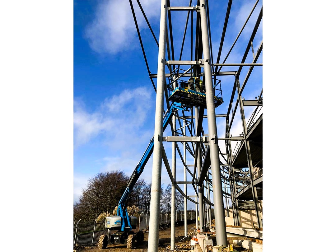 South West College, Enniskillen - Under Construction By Struct Steel Engineering