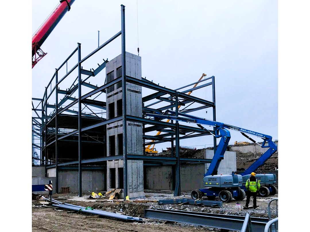 South West College, Enniskillen - Under Construction By Struct Steel Engineering